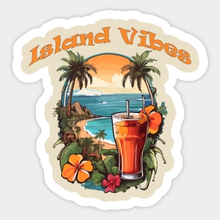 Island Life Sticker